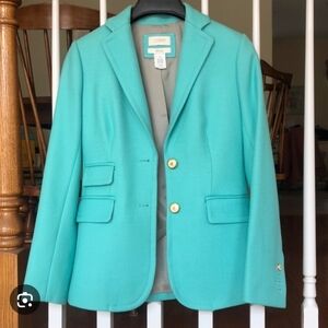 J. Crew Women's Teal Blazer
